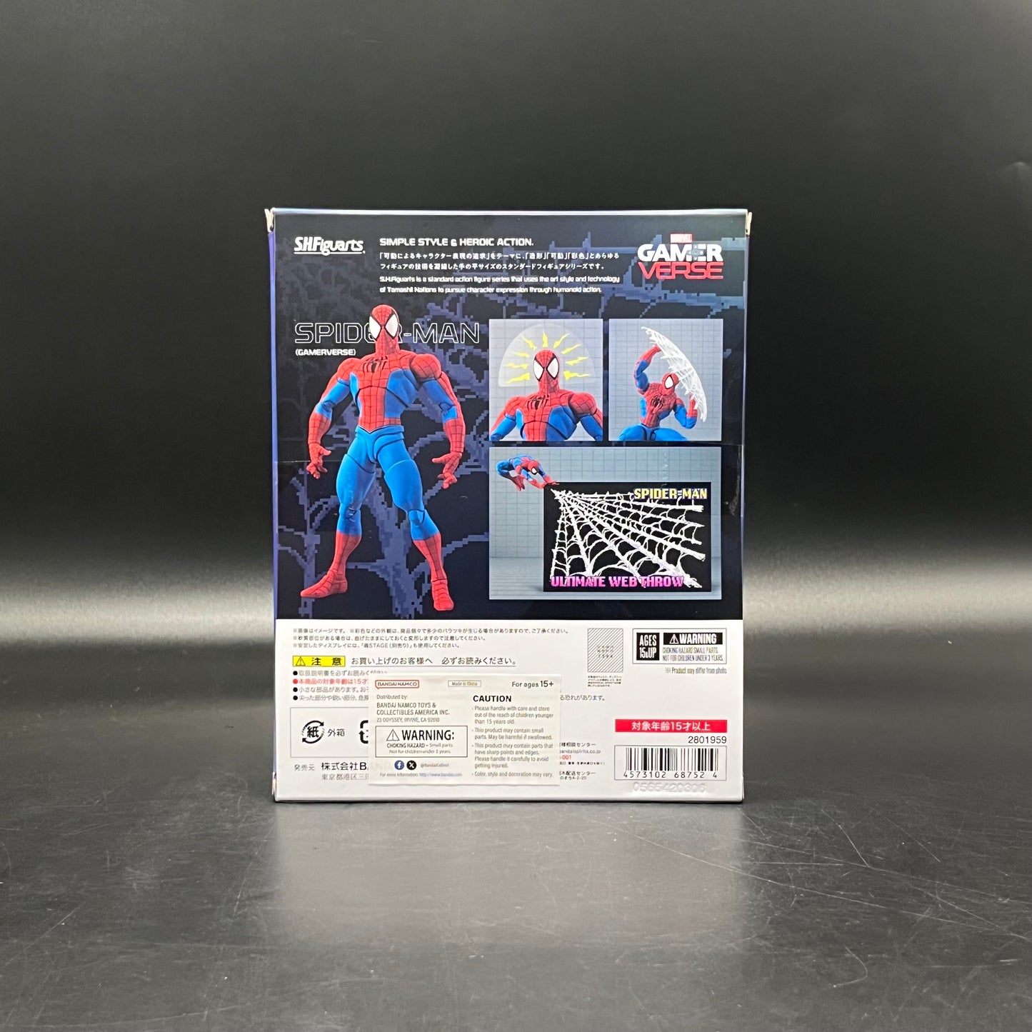 (IN STOCK) Bandai SHFiguarts Gamerverse Spiderman Action Figure