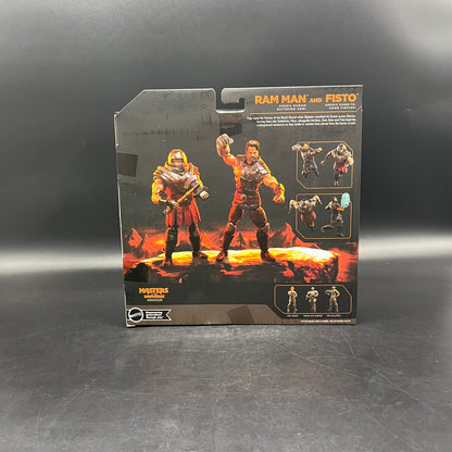 (IN STOCK) Mattel Masters of the Universe Chronicles Action Figures 2-Pack Ram Man & Fisto