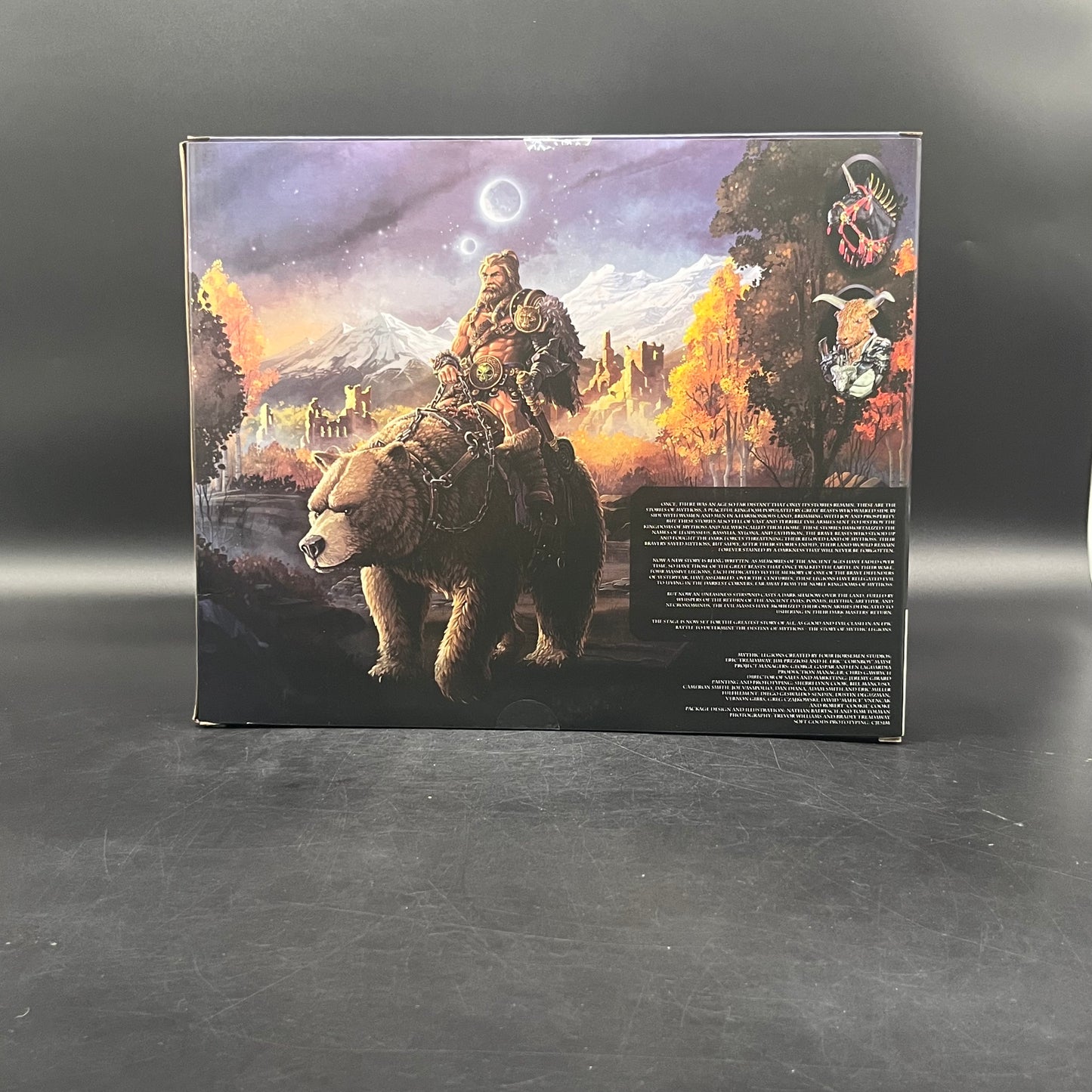 (IN STOCK) Four Horsemen Studios Mythic Legions: Rising Sons Bodvar Bear Mount Action Figure