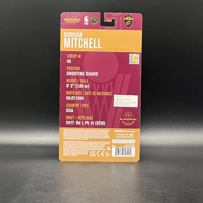 (IN STOCK) Mcfarlane Toys NBA Sportspicks Cleveland Cavaliers Donovan Mitchell 6inch Action Figure