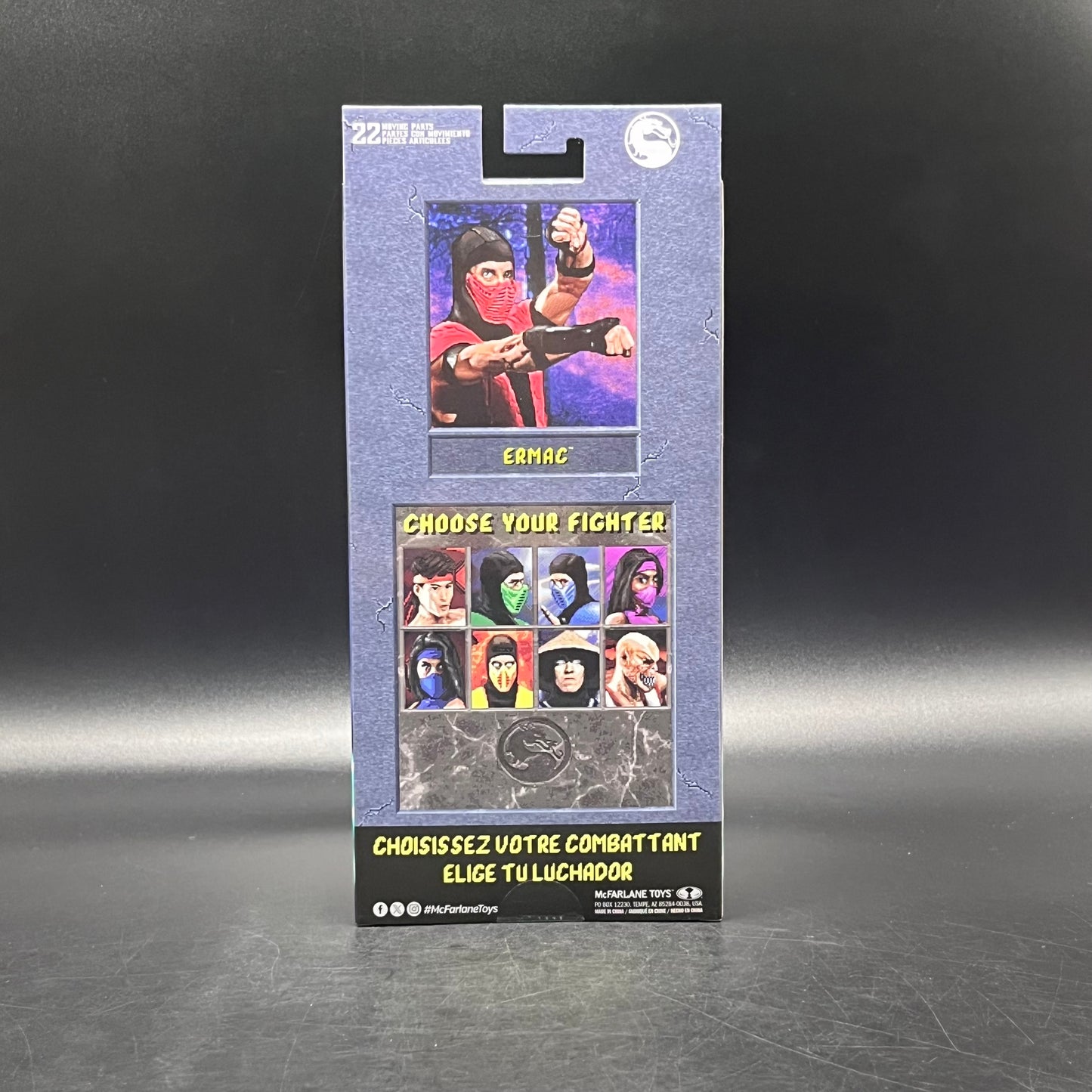 (IN STOCK) Mcfarlane Mortal Kombat Klassics Ermac Action Figure