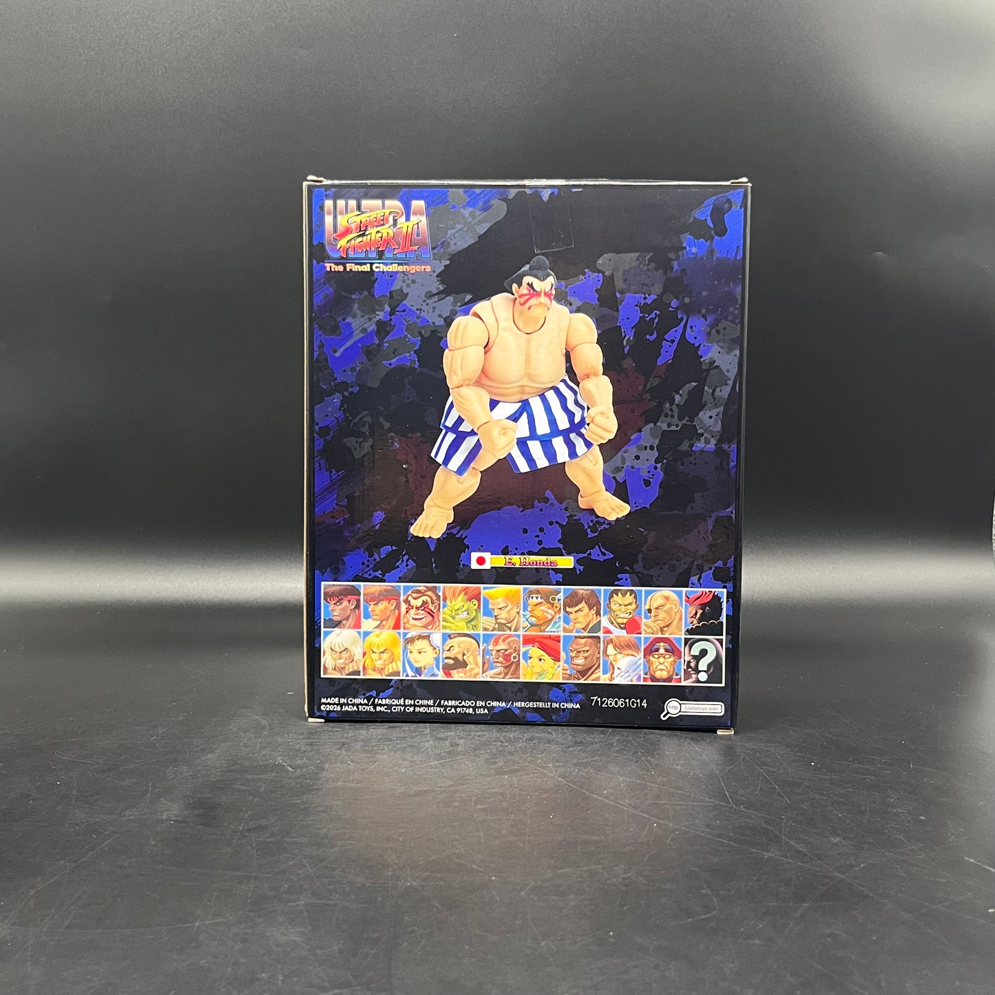 (IN STOCK) 35740 Jada Toys Street Fighter E. Honda Action Figure