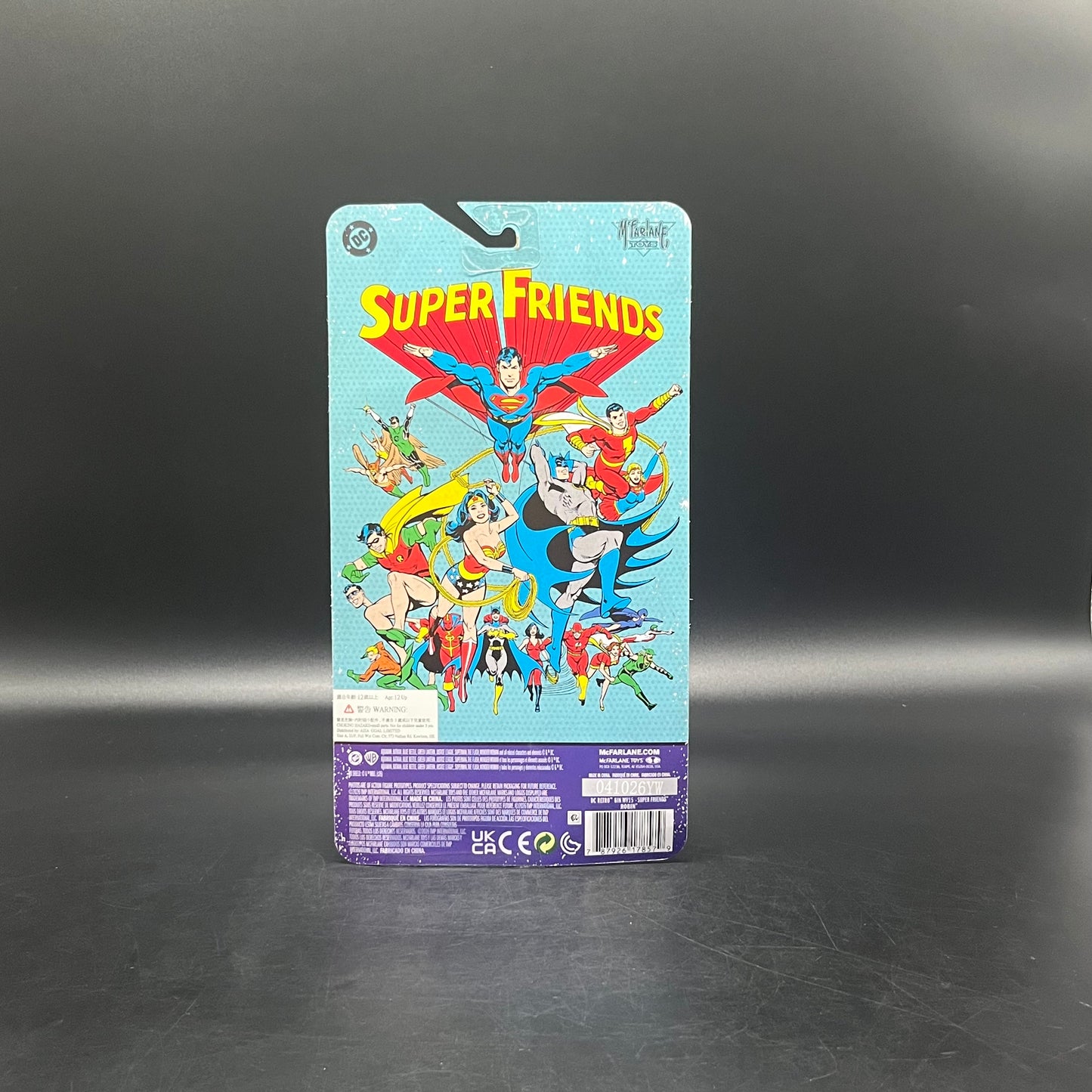 (IN STOCK) DC Retro Carded Super Friends Robin Action Figure