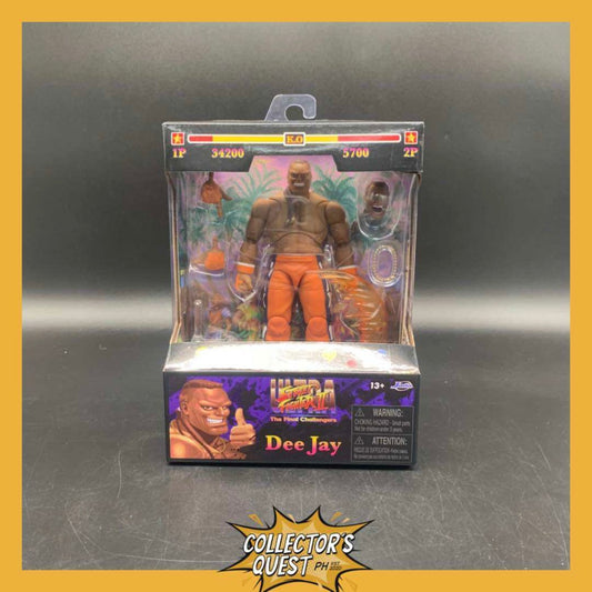 (IN STOCK) JADA TOYS Street Fighter Wave 3 Deejay Action Figure