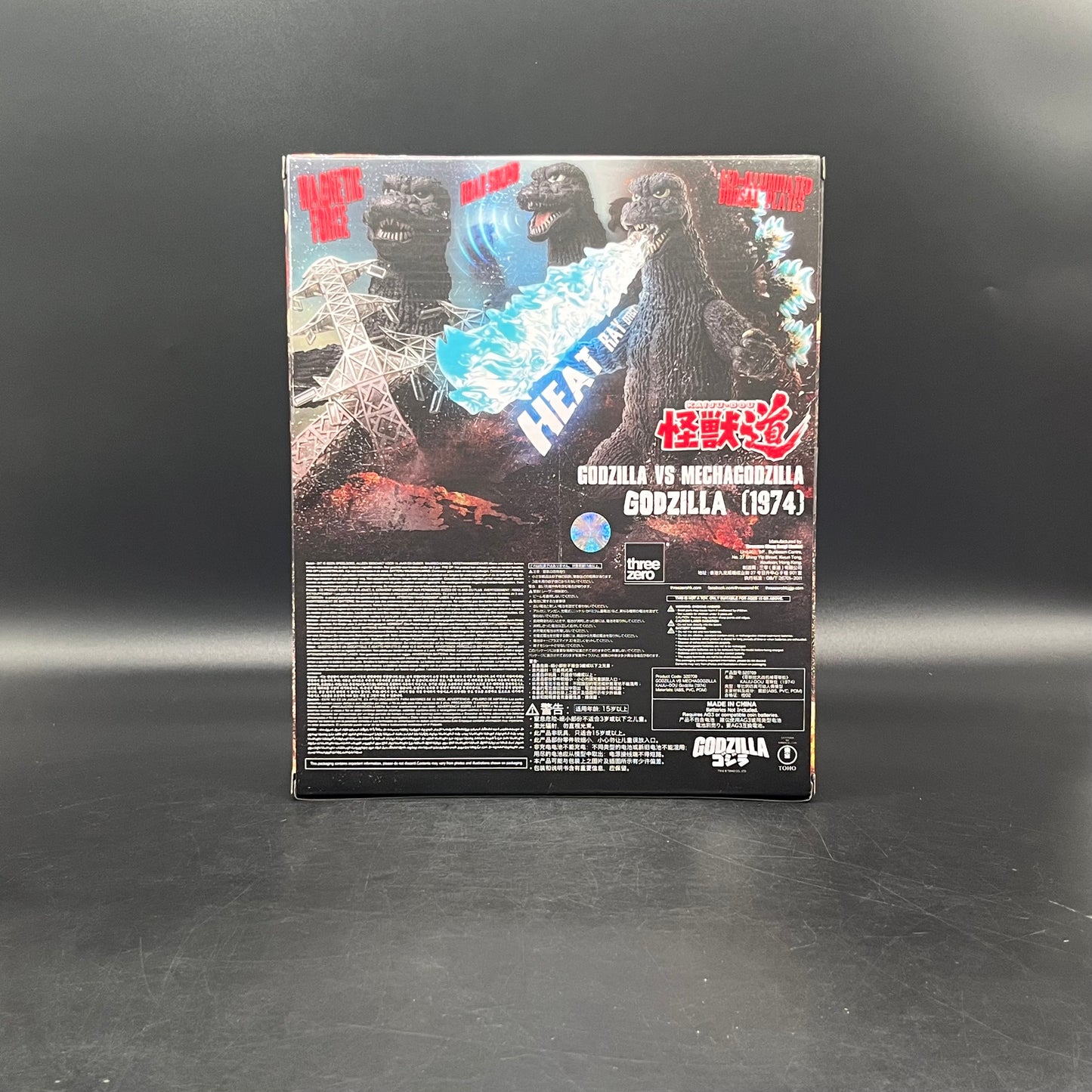 (IN STOCK) Threezero KAIJU-DOU Godzilla vs. Mechagodzilla: Godzilla (1974) Action Figure