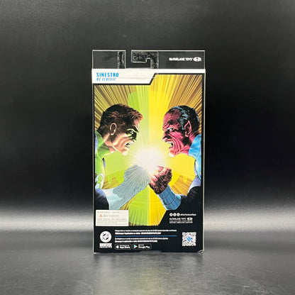 (IN STOCK) Mcfarlane Toys DC Multiverse Sinestro (Classic Uniform) Action Figure