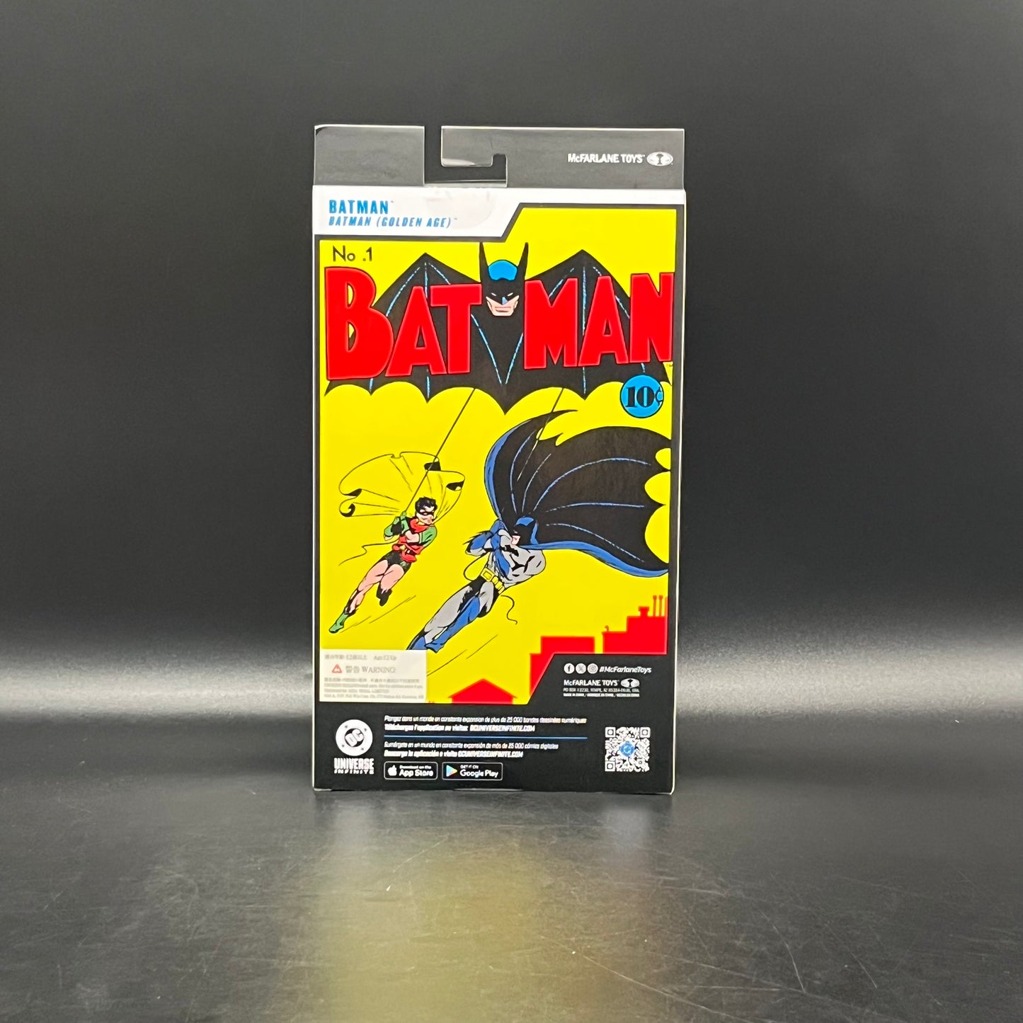 (IN STOCK) DC Multiverse Batman Golden Age (BATMAN #1) Action Figure