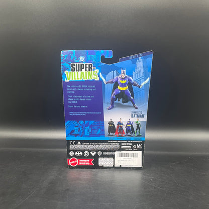 (IN STOCK) Mattel DC Premiere Series 6.5 Inch: Jokerized Batman Action Figure