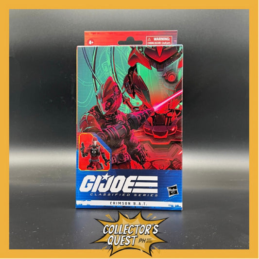 (IN STOCK) G.I. Joe Classified Series Crimson BAT Action Figure