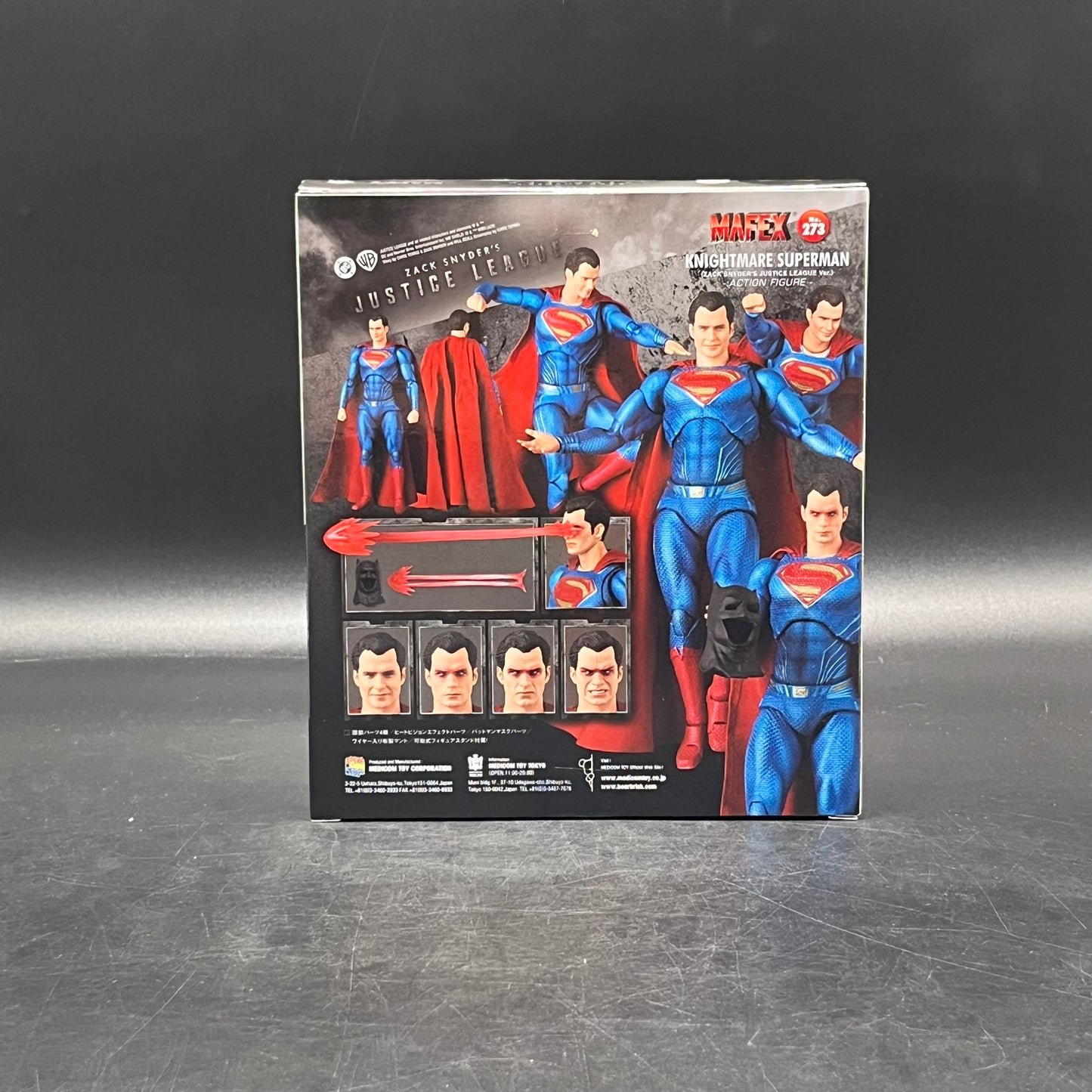 (IN STOCK) Medicom Toys MAFEX Knightmare Superman (Zack Snyder's Justice League ver.) Action Figure