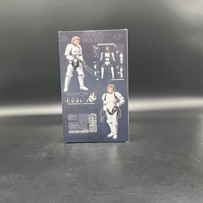 (IN STOCK) 75804 Blokees Star Wars: A New Hope Luke Skywalker Stormtrooper Disguise Version Model Kit