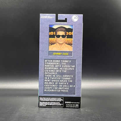 (IN STOCK) Mcfarlane Mortal Kombat Klassics Johnny Cage Action Figure