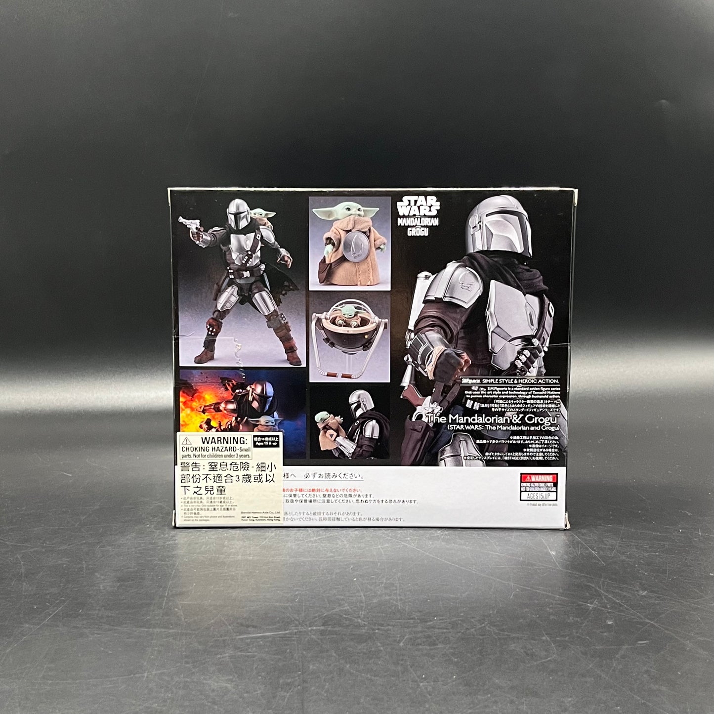 (IN STOCK) Bandai SHFiguarts Star Wars: Mandalorian & Grogu Action Figure