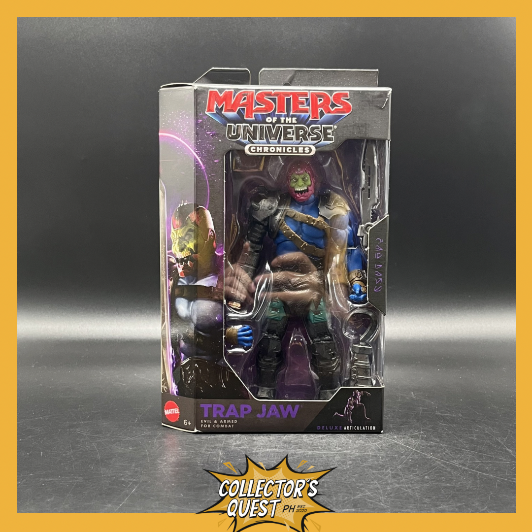 (IN STOCK) Masters of the Universe Chronicles Trap Jaw Action Figure