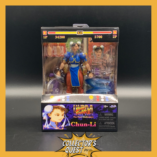 (IN STOCK) Jada Toys Street Fighter Wave 1 Chun-Li  Action Figure