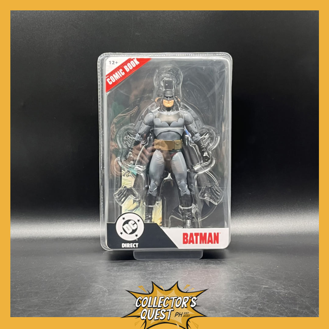 (IN STOCK) Mcfarlane DC Direct Page Punchers Batman (Justice) Action Figure