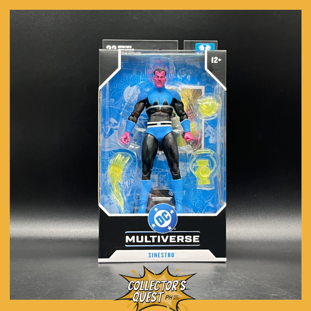 (IN STOCK) Mcfarlane Toys DC Multiverse Sinestro (Classic Uniform) Action Figure