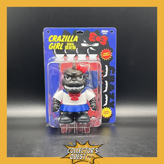 (IN STOCK) Crazy Lab x James Lee 14CM Mini Crazilla Girl Vinyl Figure
