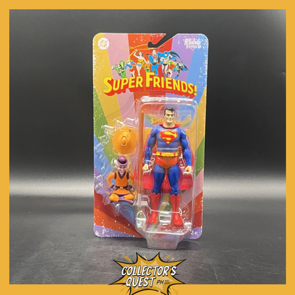 (IN STOCK) Mcfarlane Toys DC Retro Carded Super Friends Farmer Superman & Mr. Mxyzptlk Action Figure