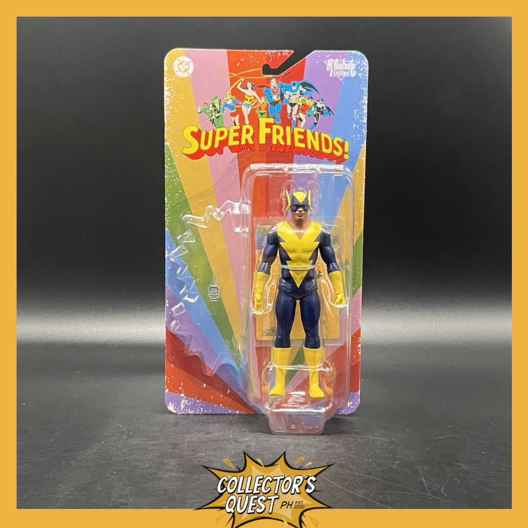 (IN STOCK) Mcfarlane  Toys DC Retro Carded Super Friends Black Vulcan Action Figure