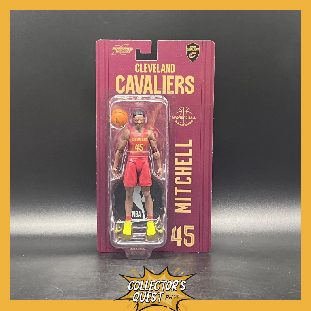 (IN STOCK) Mcfarlane Toys NBA Sportspicks Cleveland Cavaliers Donovan Mitchell 6inch Action Figure