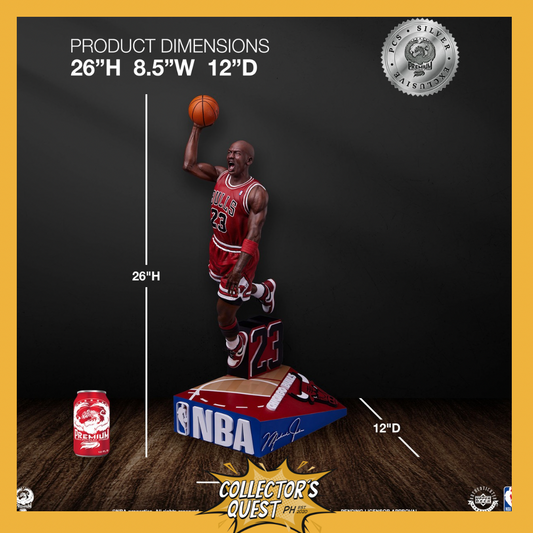 (PRE-ORDER ETA 1-2 WEEKS) PCS Collectibles NBA Legends Chicago Bulls Michael Jordan 1/4 Scale Statue