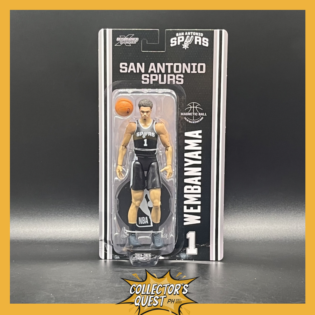 (IN STOCK) Mcfarlane Toys NBA Sportspicks San Antonio Spurs Victor Wembanyana 6inch Action Figure