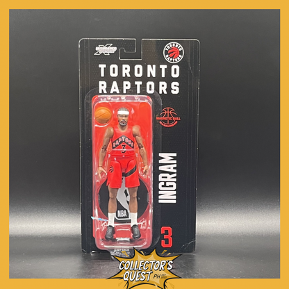 (IN STOCK) Mcfarlane Toys NBA Sportspicks Toronto Raptors "City Edition"  Red & Black Uniform Brandon Ingram 6inch Action Figure