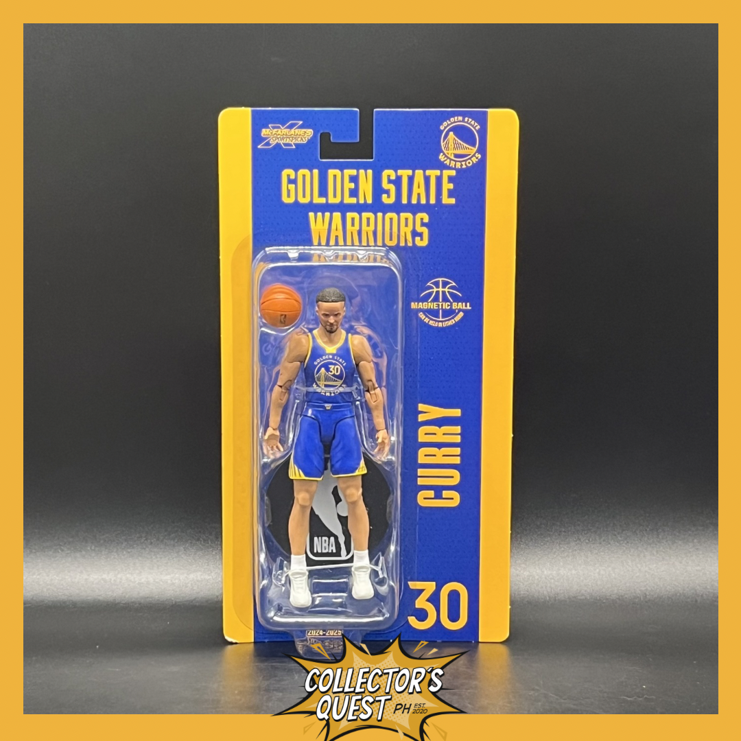 (IN STOCK) Mcfarlane Toys NBA Sportspicks Golden State Warriors Stephen Curry 6inch Action Figure