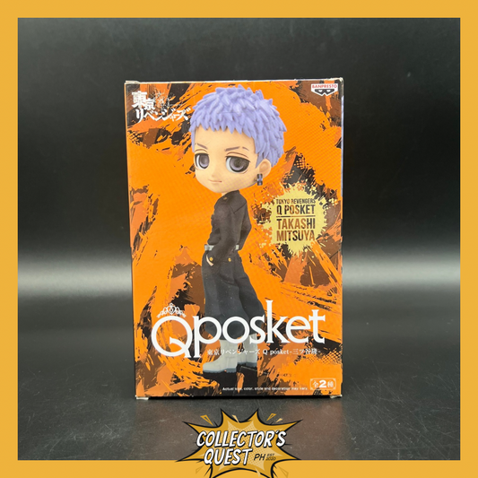 (IN STOCK) Bandai Qposket Takashi Mitsuya Figure