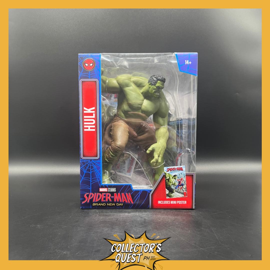 (IN STOCK) Mcfarlane Toys Marvel Collection Spiderman Brand New Day Savage Hulk 1/6 Scale Posed Statue