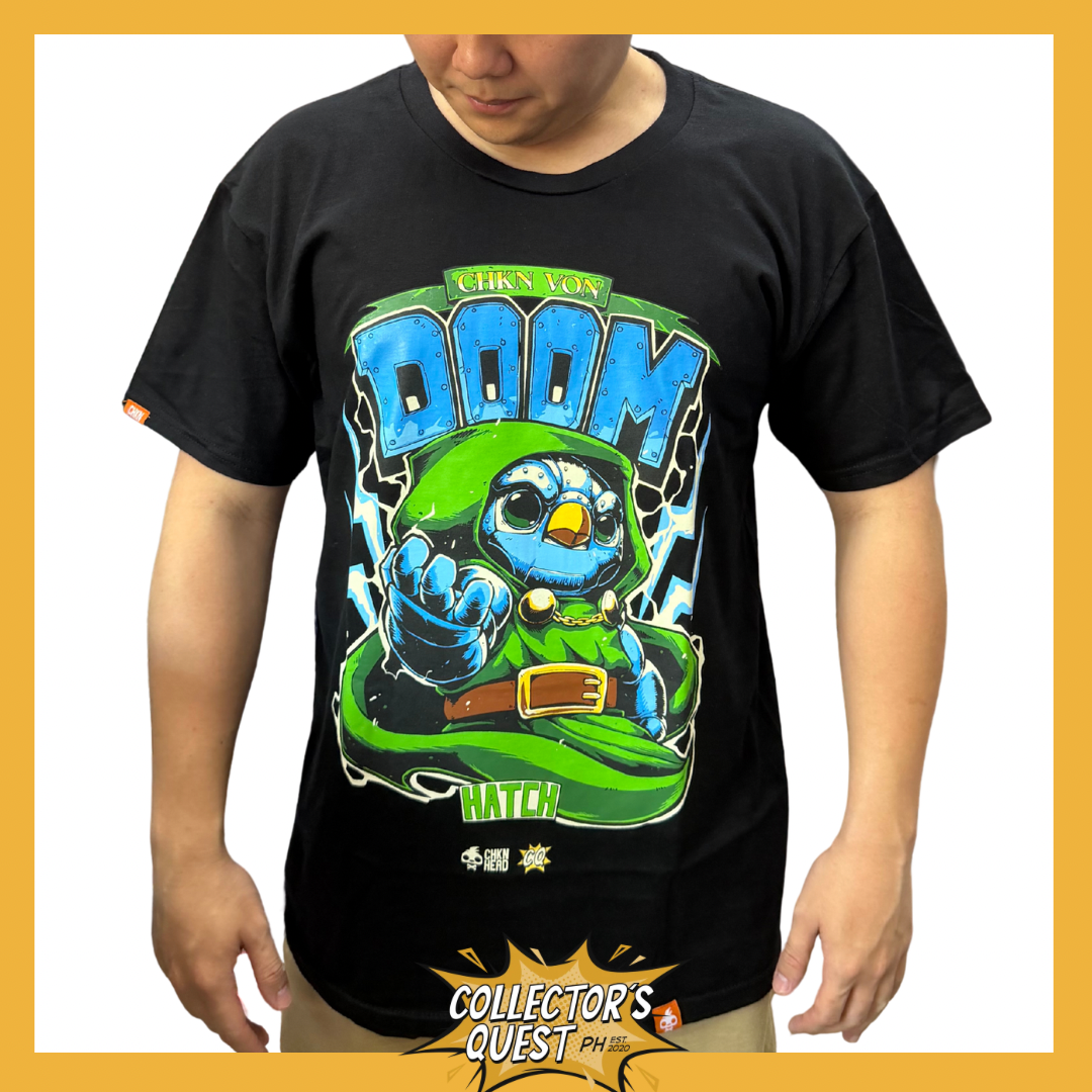 (IN STOCK) Creon Chkn x Collector’s Quest HATCH Chkn Von Doom Shirt
