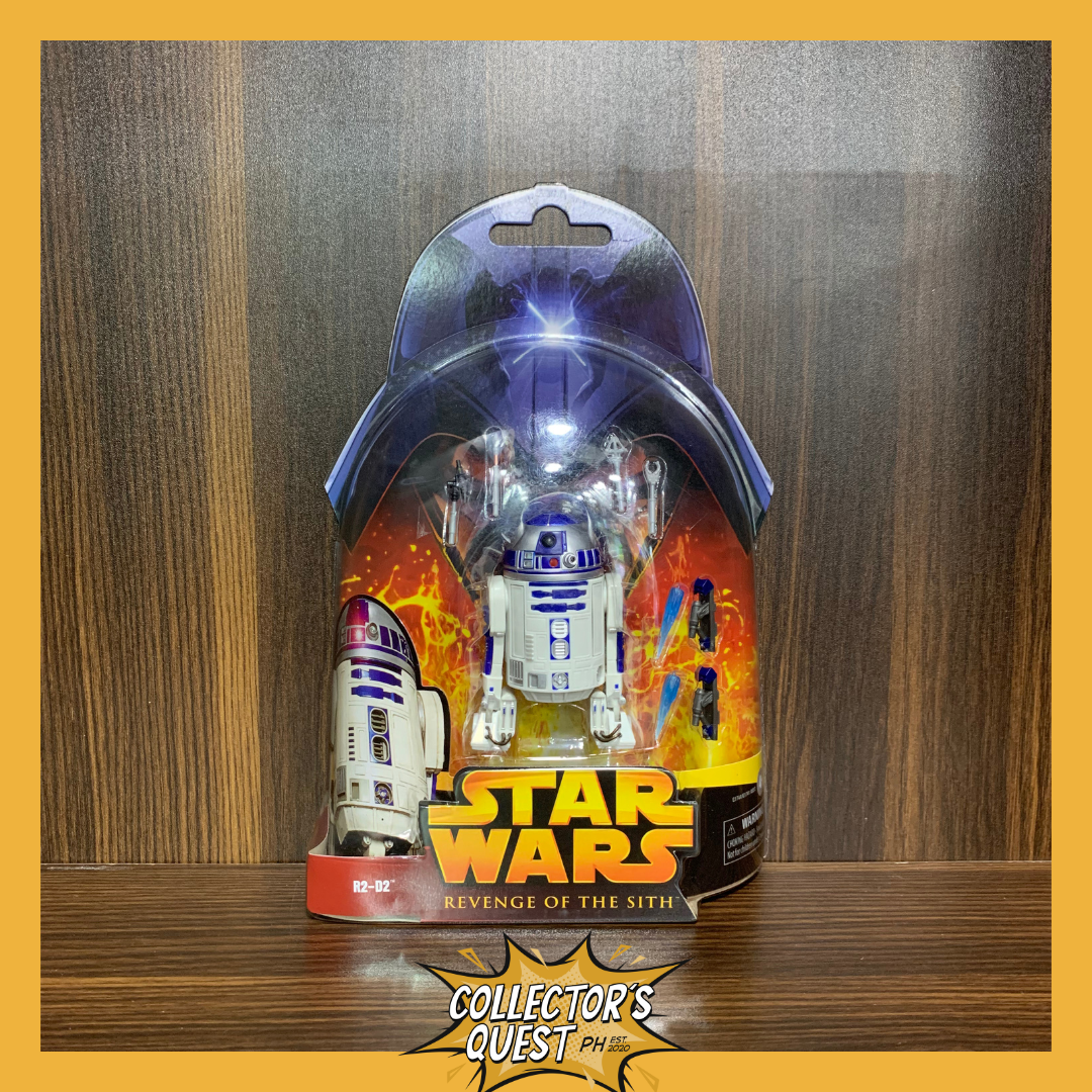 (IN STOCK) Star Wars Retro Carded Revenge of the Sith R2-D2 Action Figure