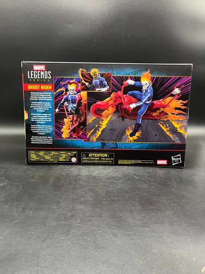 (IN STOCK) Marvel Legends Johnny Blaze Ghost Rider with Motorcycle Bike Action Figure Set