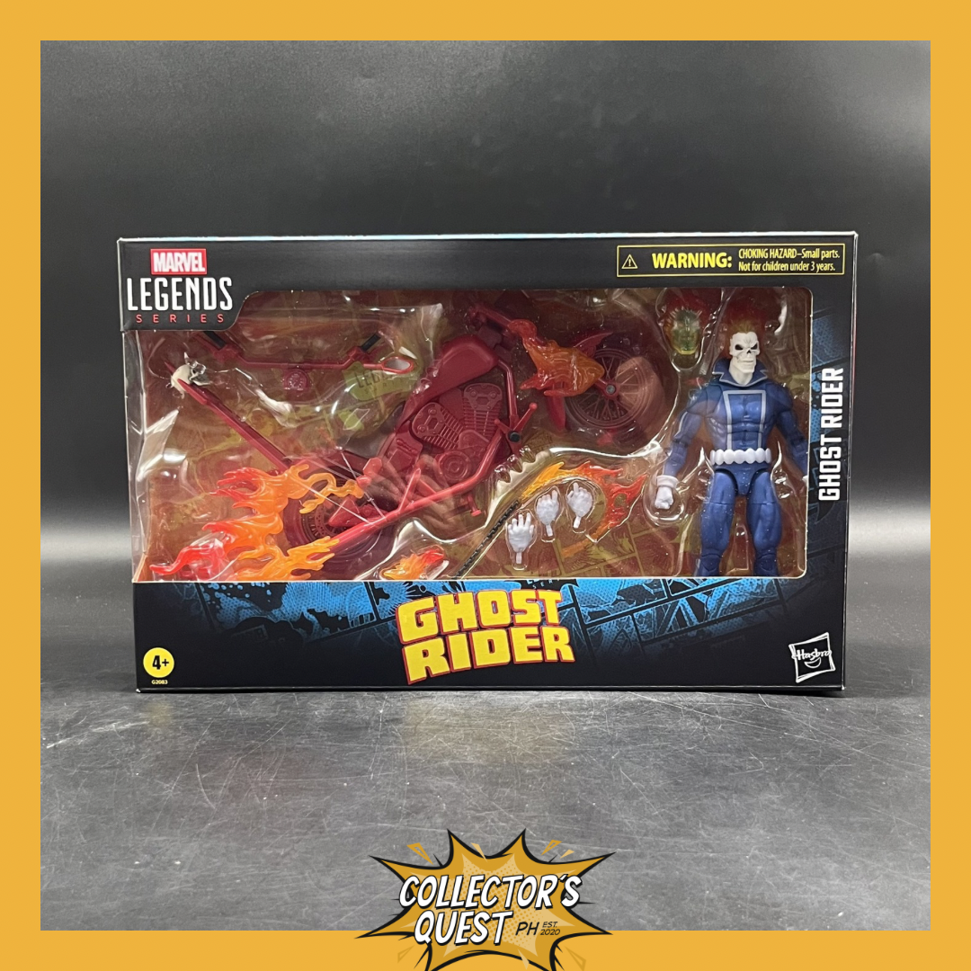(IN STOCK) Marvel Legends Johnny Blaze Ghost Rider with Motorcycle Bike Action Figure Set