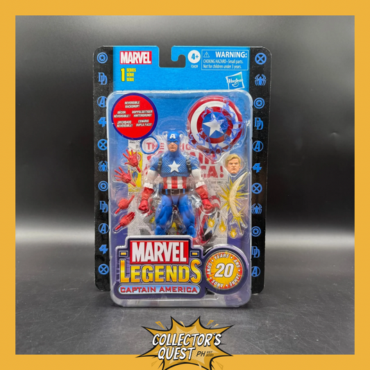 (IN STOCK) Marvel Legends Series 20th Anniversary Captain America Action Figure