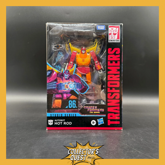 (IN STOCK) Transformers Studio Series The Movie 86 Autobot Hot Rod Action Figure