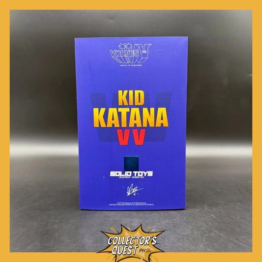 Solid Toys x Petalrose Voltes V Licensed Kid Katana Voltes V Art Collectible Figure