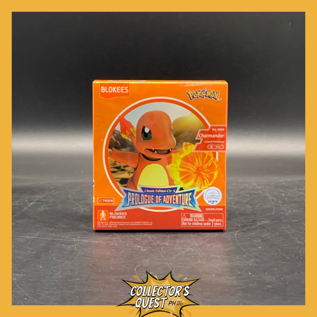 (IN STOCK) 74006 Blokees Pokemon Classic Charmander Model Kit Figure