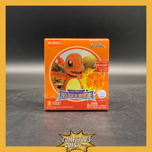 (IN STOCK) 74006 Blokees Pokemon Classic Charmander Model Kit Figure