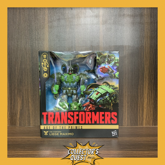 (IN STOCK) Transformers Age of the Prime Leader Class Liege Maximo Action Figure
