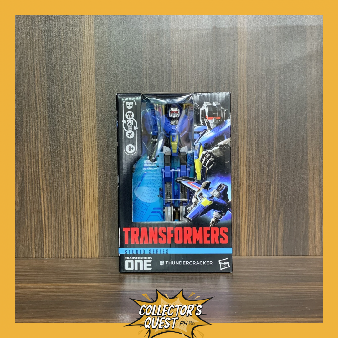 (IN STOCK) Transformers Studio Series One Deluxe Class Thundercracker Action Figure