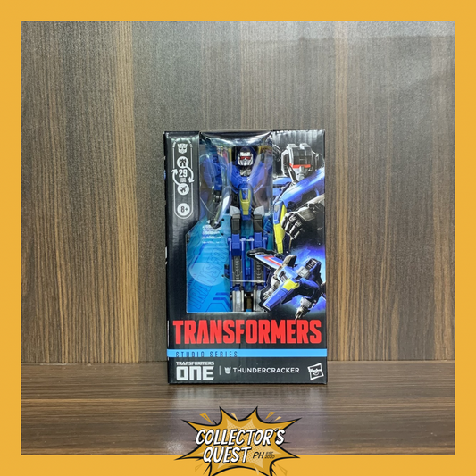 (IN STOCK) Transformers Studio Series One Deluxe Class Thundercracker Action Figure