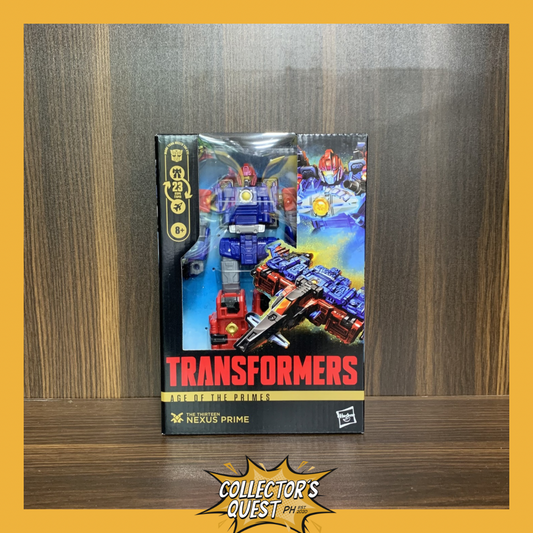 (IN STOCK) Transformers Age of the Prime Voyager Class Nexus Prime Action Figure
