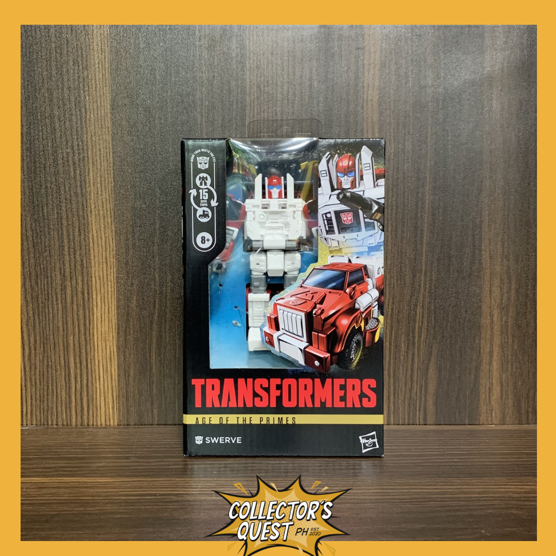 (IN STOCK) Transformers Age of the Prime Deluxe Class Swerve Action Figure