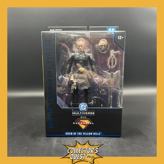(IN STOCK) Mcfarlane DC Deluxe Theatrical Edition Krem of the Yellow Hills (Supergirl Movie) Action Figure
