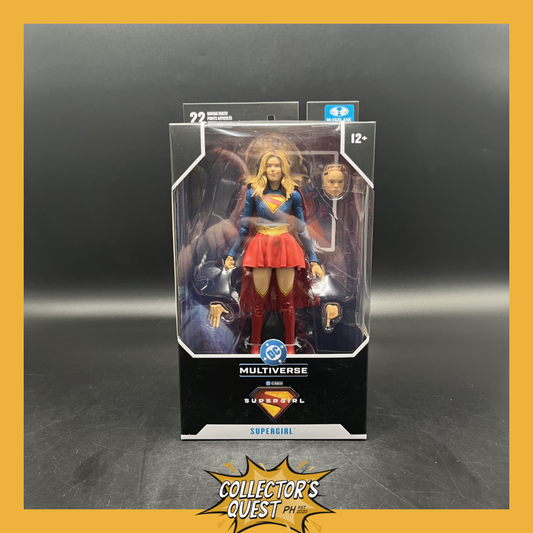 (IN STOCK) Mcfarlane DC Multiverse 7in- Supergirl (Supergirl Movie) Action Figure
