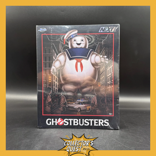 (IN STOCK) Jada Toys Ghostbusters Stay Puft Figure Ecto-1 Vehicle Set