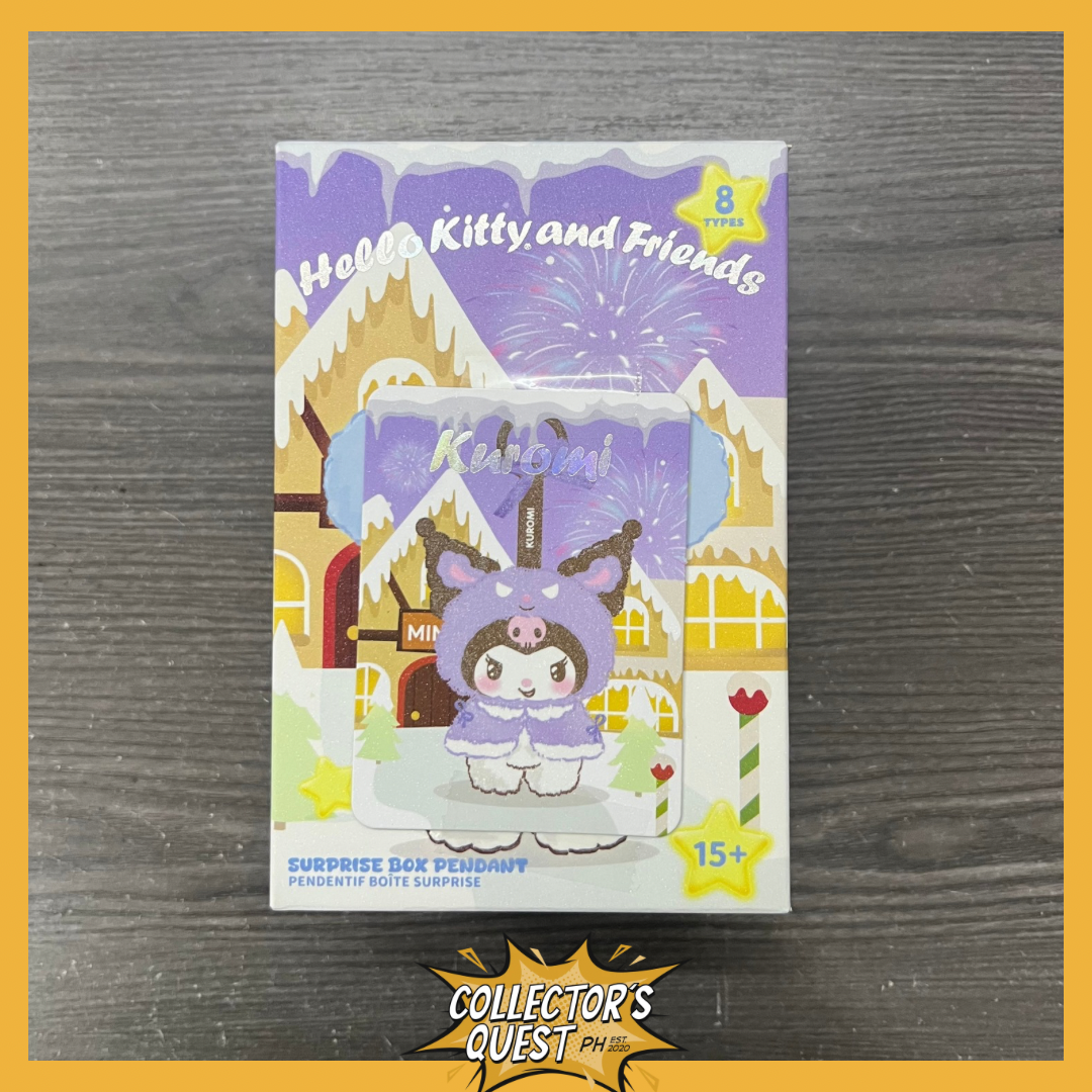 (IN STOCK) Miniso Sanrio Hello Kitty and Friends Little Cape Vinyl Plush - Kuromi
