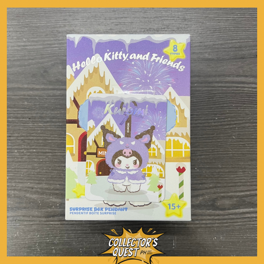(IN STOCK) Miniso Sanrio Hello Kitty and Friends Little Cape Vinyl Plush - Kuromi